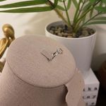 Sterling Silver SIZE 9 925  Crown Champagne Cubic Zirconia Ring Photo 7