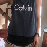 Calvin Klein Blue ‘Calvin’ Tank Top Photo 0