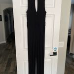 Bebe  Jumpsuit Black Cut-Out Photo 3