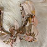 Power 2 the Flower Pale Pink Floral Raquel Bikini Swim Top Size XS Photo 5