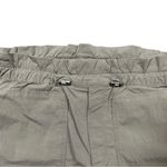 Athleta  Trekkie Paperbag Pants Size 4 Green High Rise Cinch Waist Hiking Outdoor Photo 5