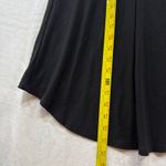 Necessary Objects Vintage 80s  S‎ Black Beaded HiLo Midi Dress Goth Moody Party Photo 5