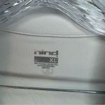 Hind Women's Classic Cropped Polo White Tank Top Size XL Photo 2