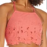 Free People June Eyelet Bralette T-Back Pink Photo 2
