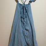 Anthropologie  Pilcro Flutter Sleeve Denim Pintuck Midi Dress Photo 8