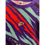 Nike Sportswear Airloom Fleece Sweatshirt Purple Size L Photo 7