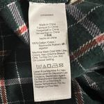 Madewell Flannel Colette Mini Short Dress 4 Women’s Midnight Green Plaid NB856 Photo 4