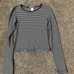 H&M Cropped stripped  long sleeve  Photo 0