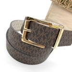 Michael Kors MK Signature Reversible Leather Belt Photo 2