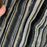 Trevan Black/Cream/Grey Textured Stripe Aline Skirt 10 Photo 6