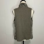 CAbi Sz XS Mohair Alpaca Faux Fur Vest Photo 4