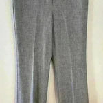 BCX  Dress Pants Gray Heathered Stretch Pockets‎ Lined Size 13 Career Business Photo 0