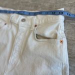 Citizens of Humanity Womens 25 Jolene White High Rise Slim Ankle Button Fly Photo 3