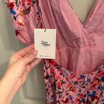 Hello Molly  pink blue floral dress Photo 2