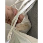 Uma and Leopold 100% Linen White Open Back Midi Dress Size Small Bachelorette Photo 6