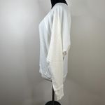 Free People  Santa Clara Waffle Knit Thermal Long Sleeve Top in Alabaster White Photo 8