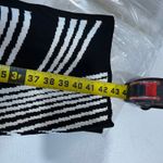 Ashley Stewart New  Mirror Black White Knit Midi Bodycon Dress Womens 10W Photo 7