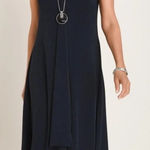 Chico's NWT  TRAVELERS HANDKERCHIEF HEM DRESS Photo 0