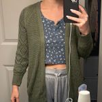 Marled Reunited Green Cardigan Photo 0