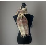 THE SCOTCH HOUSE Brown Plaid Rectangular Mohair Made In Scotland Vintage Photo 1