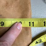 Noonday Collection Adwa fold over crossbody clutch bag small size‎ Tan Photo 13