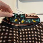 ZARA  Printed Mini Dress With Tie Photo 5