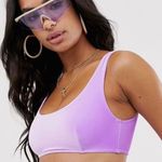 ASOS Purple Velvet Bikini Set Photo 0