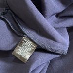 Liz Claiborne  Tie Belt A Line Skirt Womens 16 Navy Blue Paperbag Waist Career Photo 7