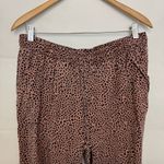 PINK - Victoria's Secret Victoria's Secret PINK Animal Print Lightweight Joggers Size Large Leopard pants Photo 1