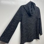 Caffe Marrakesh Sweater Womens Small Wool Blend Cowl Neck Career Workwear Casual Black Photo 4