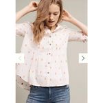 Anthropologie  Mauve Chemise Boutonnee Shirt Photo 0