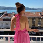 ZARA NWT Halter Poplin Dress Photo 7