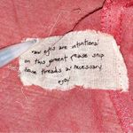 Free People FP One Calypso Dress Sleeveless Pink Relaxed Fit Tasseled Size XS Photo 7