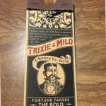 TRIXIE & MILO Bottle Opener Keychain Genuine Leather and Stainless Steel Gold Photo 2