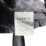 Torrid Charcoal Gray Waterfall Cardigan Jacket Women Size 1 Photo 4
