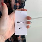 RVCA NWT  Kingsman Mauve Floral High Neck Open Back Mini Dress Photo 7