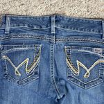 Cruel Women JR's Jeans White Stitch Pocket 7L Mackenna Low Rise Blue Size undefined Photo 2