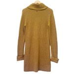 Kuhl Makenna Wool Blend Cozy Sweater Dress Golden Mustard Tan Women’s Size Small Photo 1