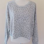 Colsie leopard cropped sweatshirt size xl Photo 1