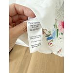 Free People NWT  x Place Nationale Fawley Mini Dress Floral Embroidery US 8-10 Photo 5