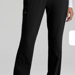 BARCO ONE SCRUB PANTS KNIT WAISTBAND MID RISE 5 POCKET 2XL BLACK NEW NO TAG Size undefined Photo 0