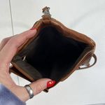 Valenca Holland Brown Woven Distressed Leather Wallet Credit Card ID Holder Photo 10