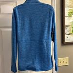 Nike Golf Women’s Dri-Fit Long Sleeve Pullover Heather Light Blue Shirt- Large Photo 5
