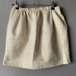 Pins & Needles sz S metallic gold threaded skirt Photo 0