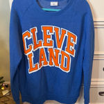 Cleveland crewneck Blue Size L Photo 0