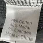 Soul Revival Y2K Waffle Knit Tee Large Black Floral Butterfly Embroidered Boho Photo 15