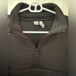Zella  3/4 zip black jacket Photo 4
