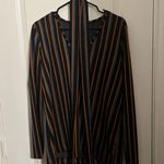 ZARA Striped Black and Brown Women's Photo 0