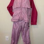 L.L.Bean  Purple Pink Windbreaker Tracksuit Size Medium Vintage 80s 90s Photo 0