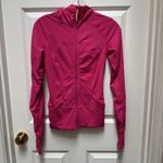 Lululemon  In Flux Reversible Zip Up Hooded Jacket Bright Pink Womens Size 4 Photo 2